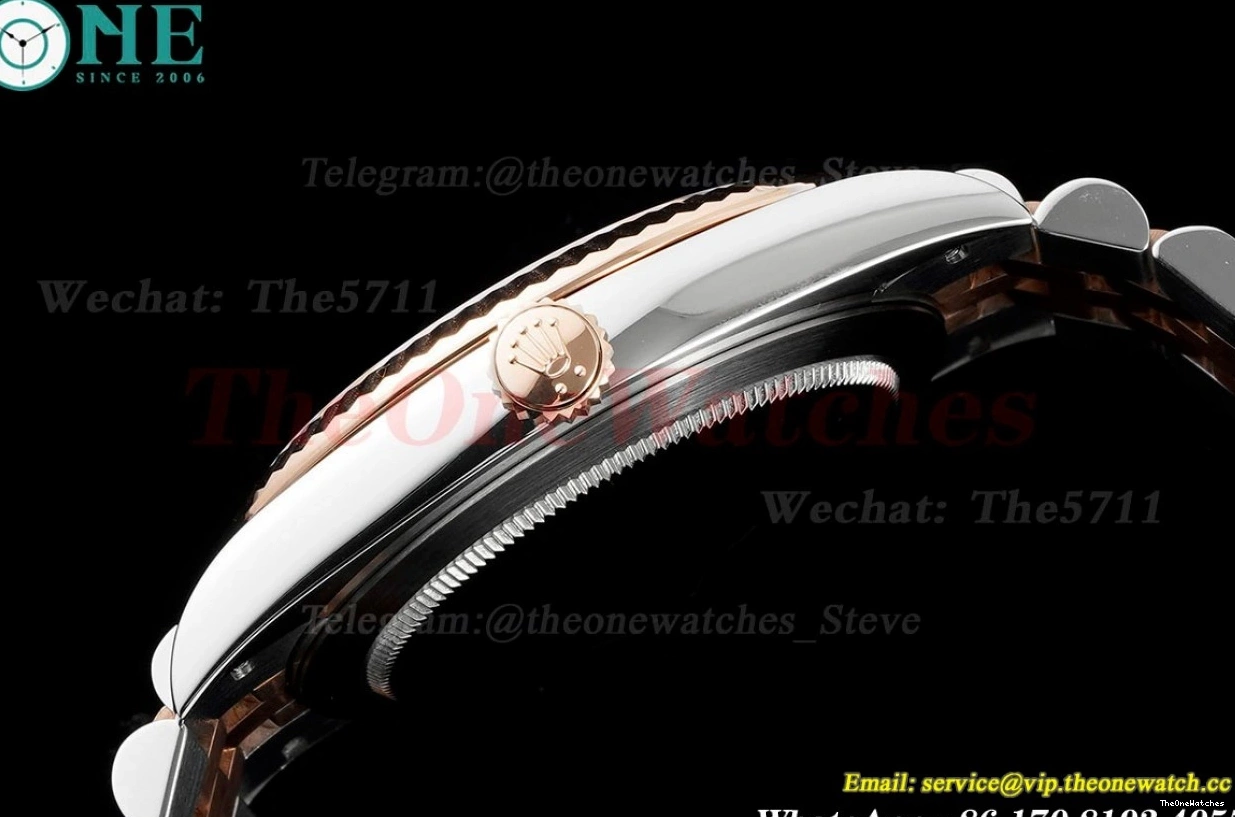 126331 VS3235 Textured Silver Dial Datejust VSF 41mm RG Jub SS 0414